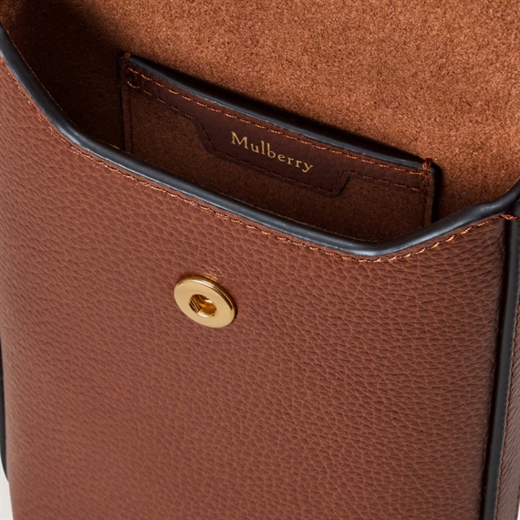 Mulberry Press Stud Phone Pouch Oak